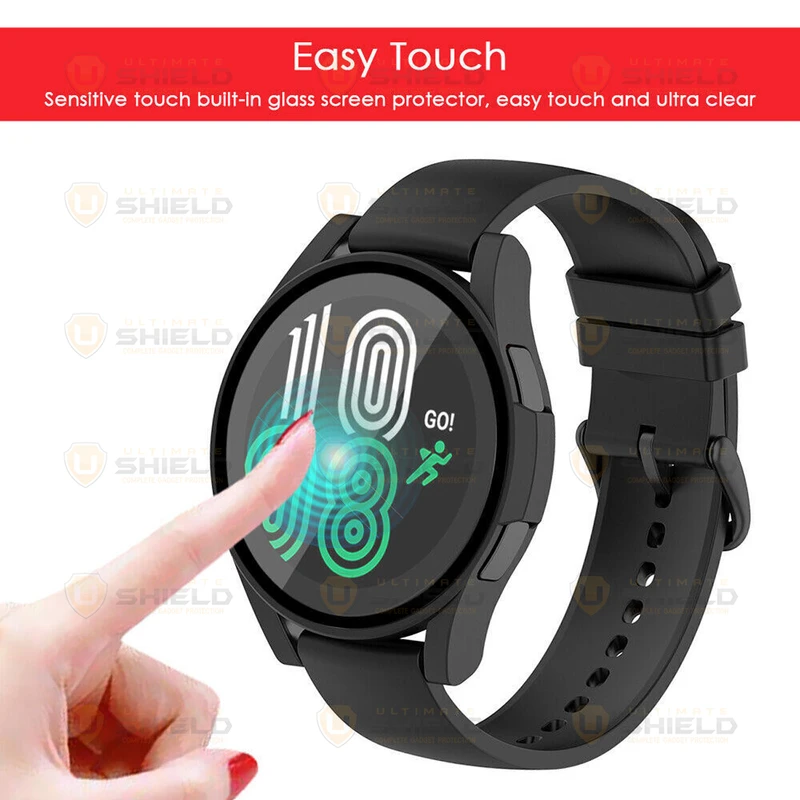 بند آلتیمیت شیلد مدل Braided_Mag_GRD مناسب برای ساعت هوشمند سامسونگ Galaxy Watch 6 Classic 47mm به همراه کاور
