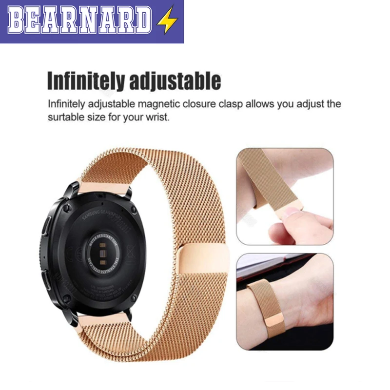 بند برنارد مدل Milanese مناسب برای ساعت هوشمند شیائومی BIPS / GTS / BIP LITE / BIP U / BIP U PRO / BIP 3 / BIP 3 Pro / GTS 4 mini / GTS 3