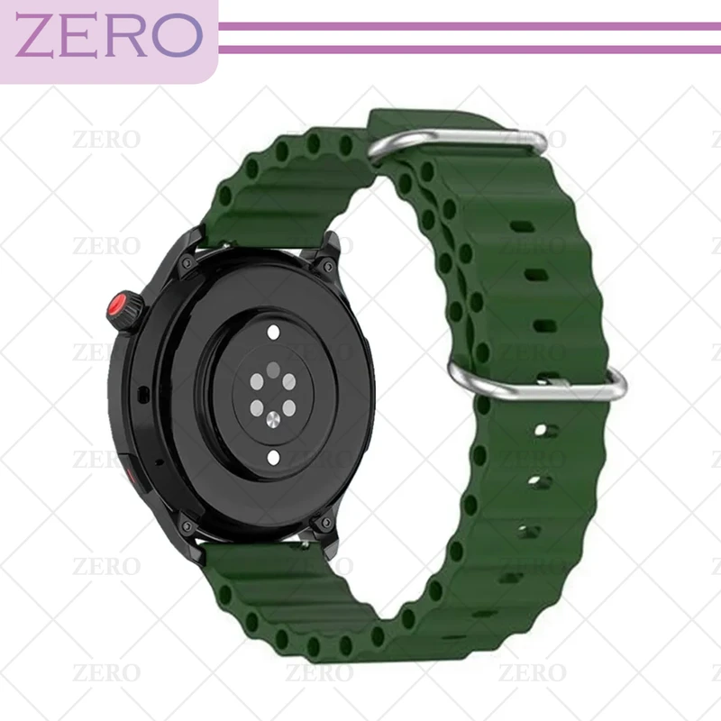 بند زیرو مدل Ocean-ZR مناسب برای ساعت هوشمند هپی تاچ K56 / K56 Pro / K56 Ultra