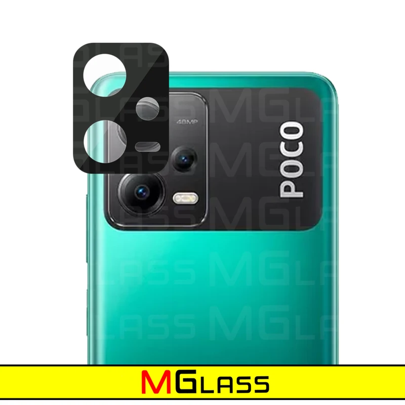 محافظ لنز دوربین ام‌گلس مدل 3D-MG مناسب برای گوشی موبایل شیائومی Poco X5 5G