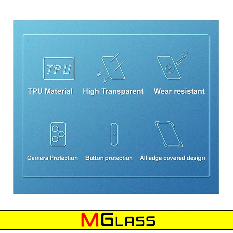 کاور ام‌گلس مدل Clear مناسب برای گوشی موبایل سامسونگ Galaxy A04 4G / M13 5G