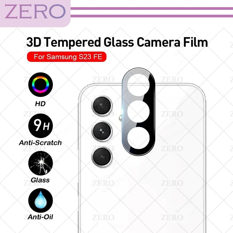 محافظ لنز دوربین زیرو مدل 3D-ZR مناسب برای گوشی موبایل سامسونگ Galaxy S23 FE