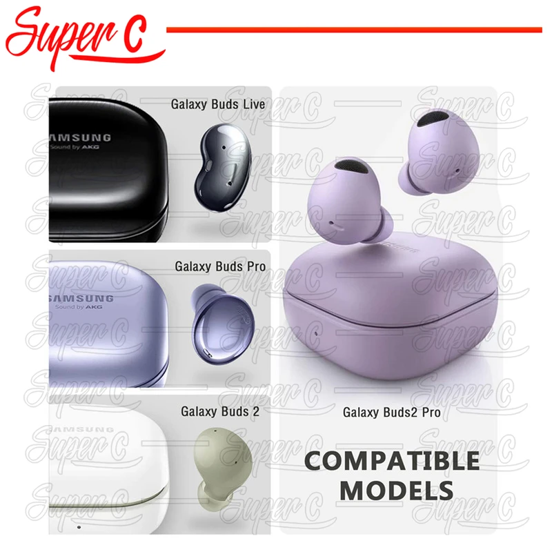 کاور سوپرسی مدل Eggshell-SC مناسب برای کیس سامسونگ Galaxy Buds FE