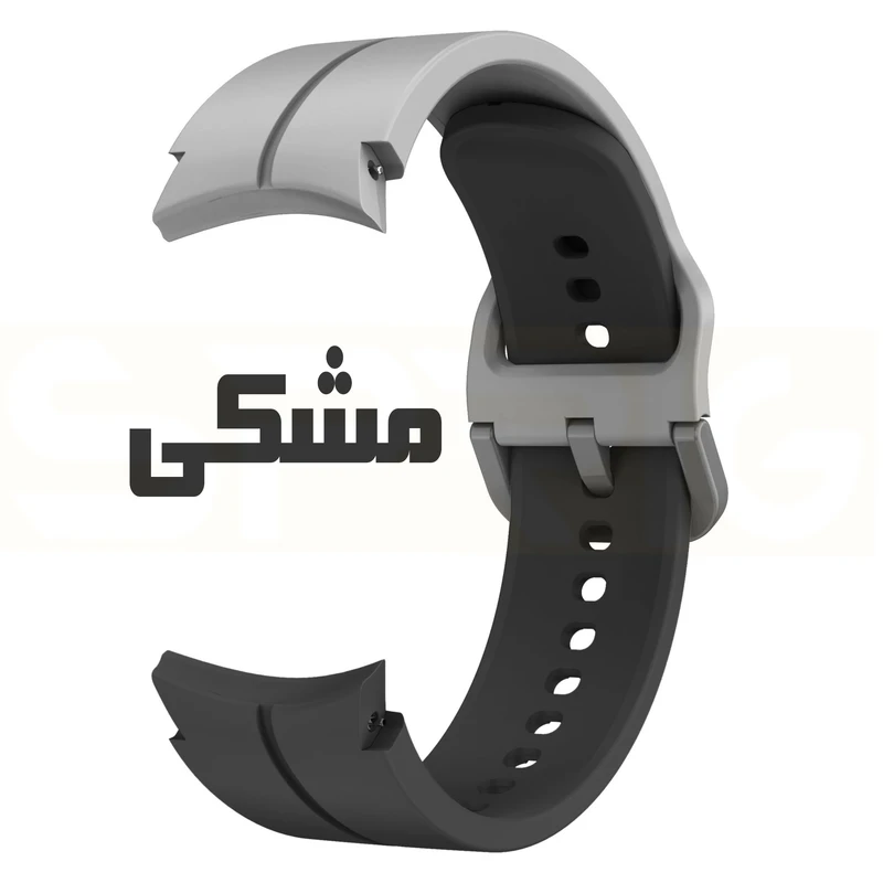بند اسپریگ مدل Silix OG GRBK مناسب برای ساعت هوشمند سامسونگ Galaxy Watch 4 40mm / Watch 4 44mm / Watch 4 Classic 42mm / Watch 4 Classic 46mm
