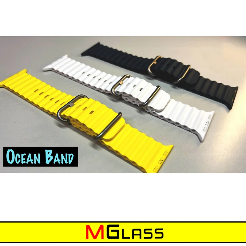 بند ام‌گلس مدل Ocean مناسب برای ساعت هوشمند ویرفیت TW8 Ultra