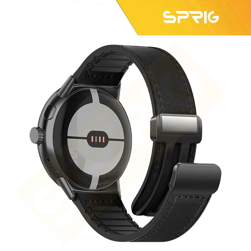 بند اسپریگ مدل Magnetic Soft Leather TW مناسب برای ساعت هوشمند شیائومی S1 / S1 Active / S2 / Mi Watch XMWTCL02 / Mi Watch Color 2 / Mi Watch Color