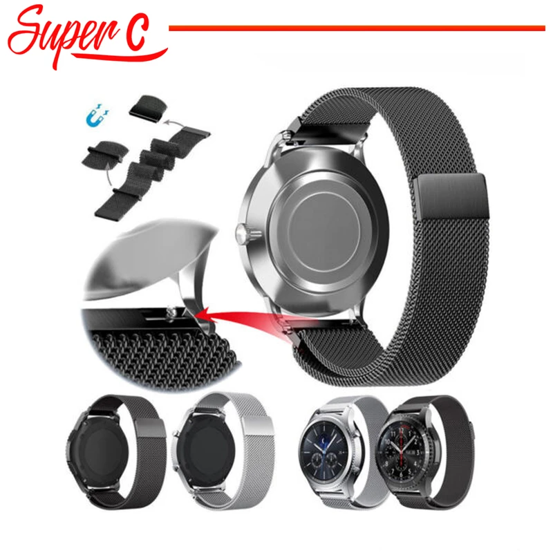 بند سوپرسی مدل Milanese مناسب برای ساعت هوشمند شیائومی Amazfit BIPS / GTS / BIP LITE / BIP U / BIP U PRO / BIP 3 / BIP 3 Pro / GTS 4 mini / GTS 3