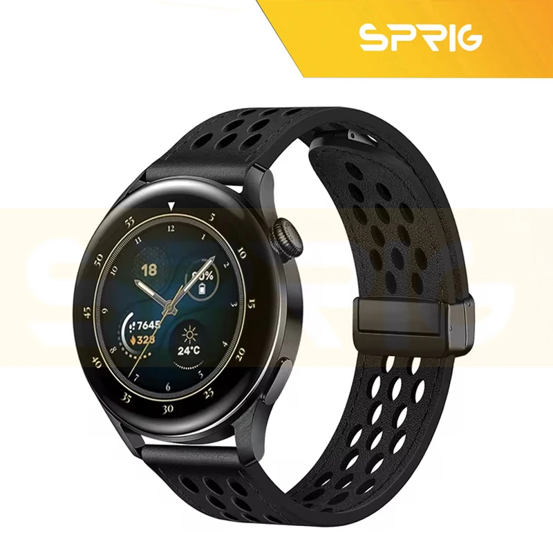 بند اسپریگ مدل NK Leather magnet TW مناسب برای ساعت هوشمند شیائومی Redmi watch 5 active / watch 5 lite