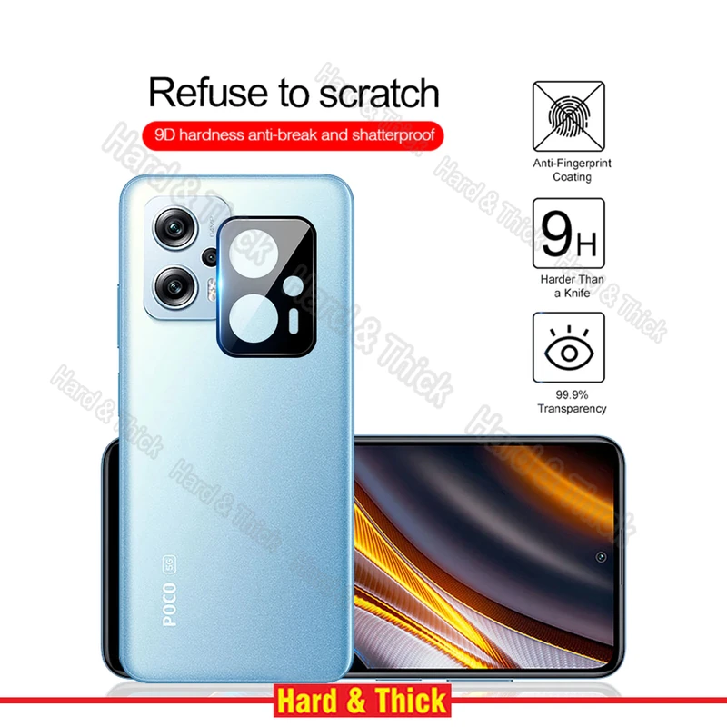 محافظ لنز دوربین هارد اند تیک مدل 3D-HT مناسب برای گوشی موبایل شیائومی POCO X4 GT 5G