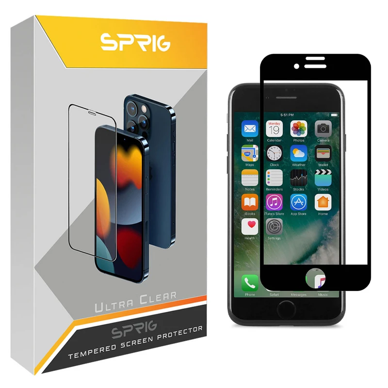 محافظ صفحه نمایش اسپریگ مدل FLSP مناسب برای گوشی موبایل اپل iPhone 7 Plus / 8 Plus