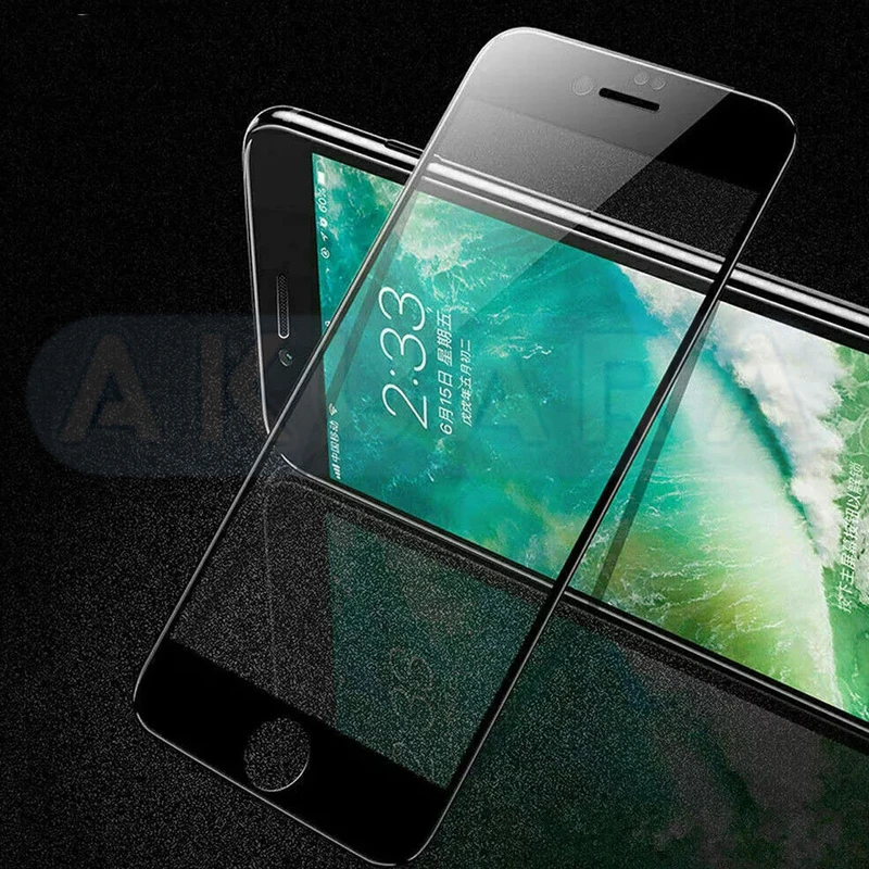 محافظ صفحه نمایش آکوآرا مدل Full AKU مناسب برای گوشی موبایل اپل iPhone 7 Plus / 8 Plus