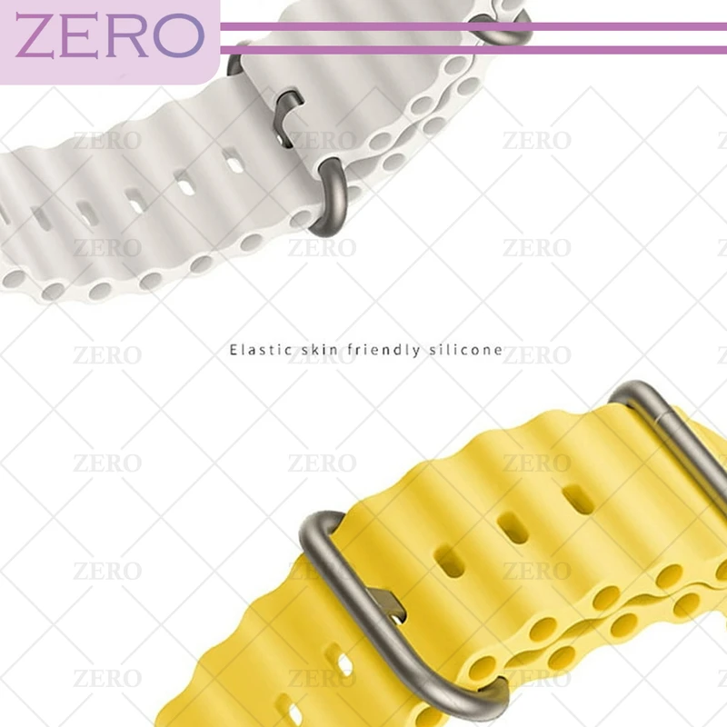 بند زیرو مدل Ocean-ZR مناسب برای ساعت هوشمند هپی تاچ K59 / K59 Pro