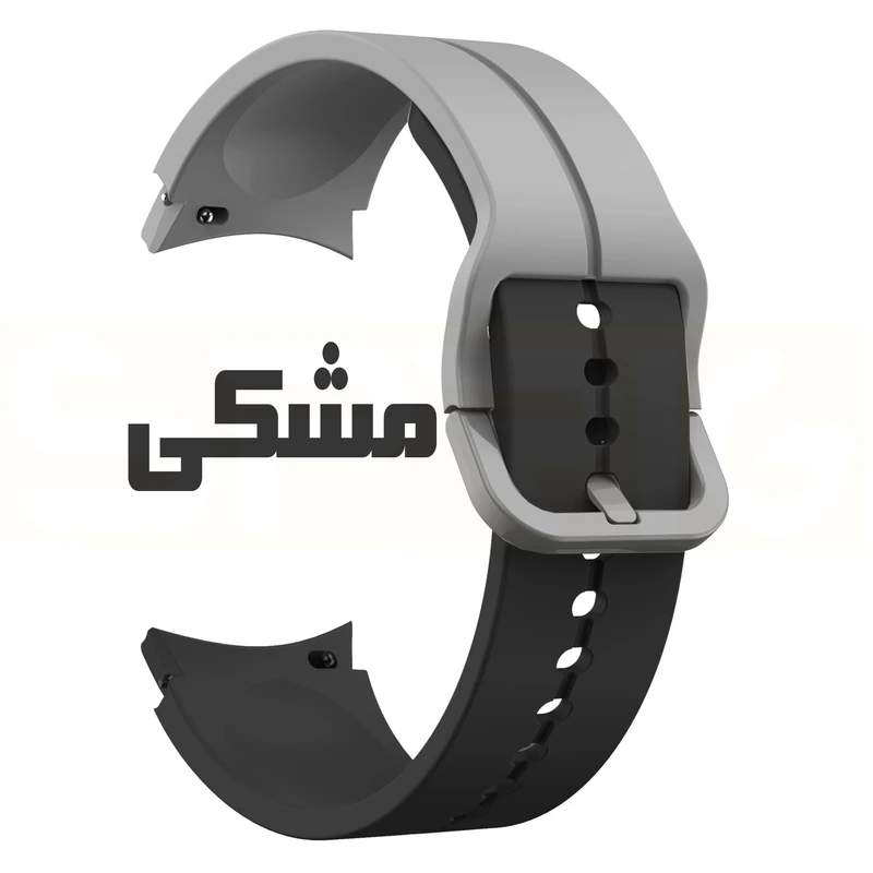 بند اسپریگ مدل Silix OG GRBK مناسب برای ساعت هوشمند سامسونگ Galaxy Watch 4 40mm / Watch 4 44mm / Watch 4 Classic 42mm / Watch 4 Classic 46mm