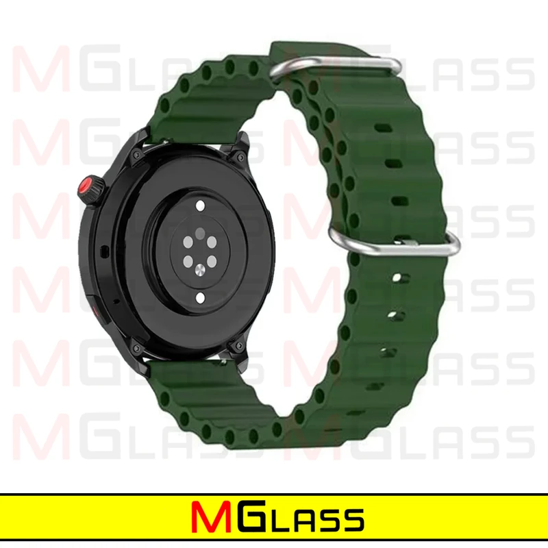 بند ام‌گلس مدل Ocean-MG مناسب برای ساعت هوشمند هپی تاچ K59 / K59 Pro