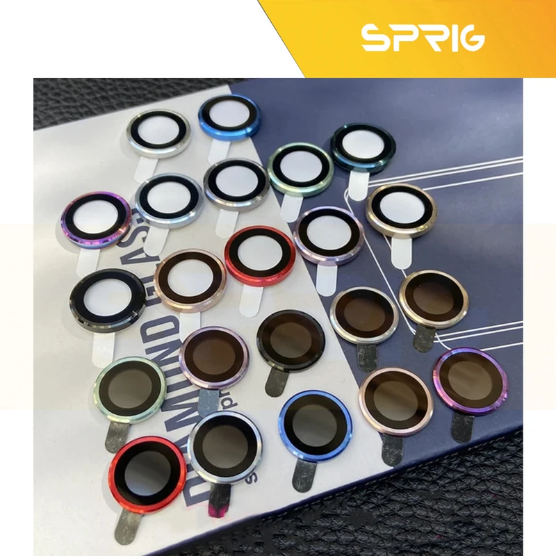 محافظ لنز دوربین رینگی اسپریگ مدل Ring Metal مناسب برای گوشی موبایل شیائومی Poco X7 Pro