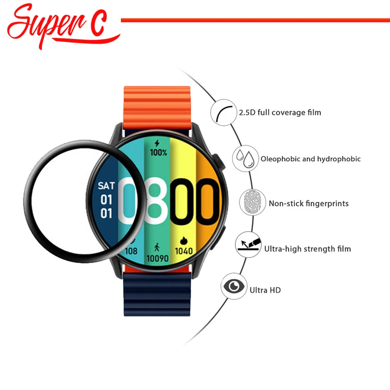 محافظ صفحه نمایش نانو سوپرسی مدل NSC مناسب برای ساعت هوشمند هوآوی Watch GT3 42mm