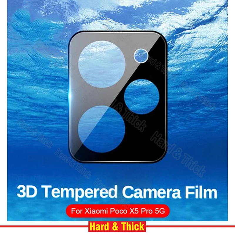 محافظ لنز دوربین هارد اند تیک مدل 3D-HT مناسب برای گوشی موبایل شیائومی Poco X5 Pro 5G