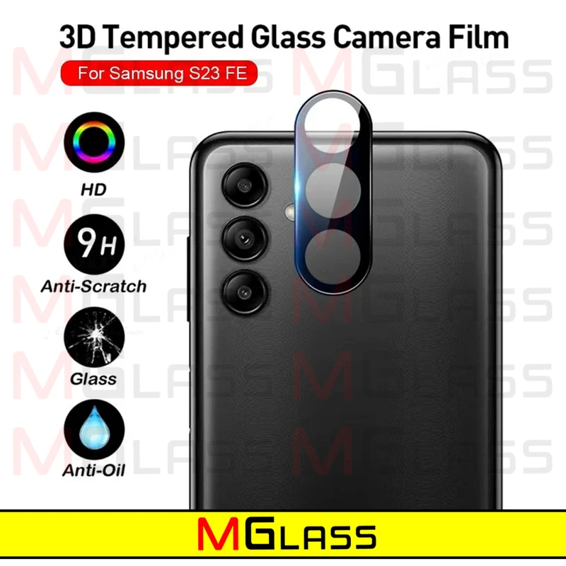 محافظ لنز دوربین ام‌گلس مدل 3D-MG مناسب برای گوشی موبایل سامسونگ Galaxy S23 FE