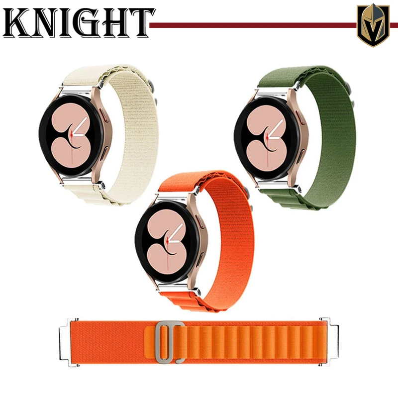 بند نایت مدل Loop Alpine مناسب برای ساعت هوشمند سامسونگ Galaxy Watch Active 1 / Active 2 40mm / Active 2 44mm / Watch 3 size 41mm / Galaxy Watch 4 40mm / watch 4 42mm / watch 4 44mm / watch 4