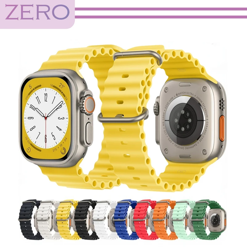 بند زیرو مدل Ocean مناسب برای ساعت هوشمند ویرفیت TW8 Ultra