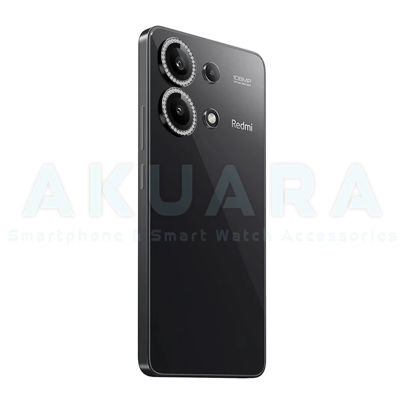 محافظ لنز دوربین رینگی آکوآرا مدل Ring Diamond STL مناسب برای گوشی موبایل شیائومی Redmi Note 13 4G