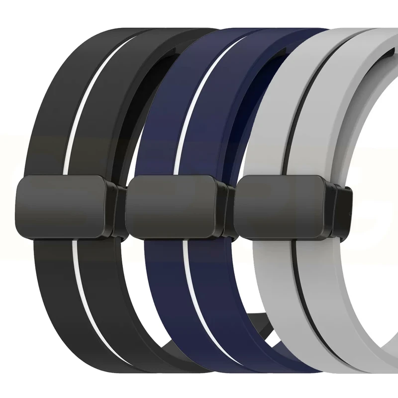 بند اسپریگ مدل Magnetic CLine مناسب برای ساعت هوشمند سامسونگ Galaxy 4/5/6 سایز 40/43/44/46/47 میلی متری