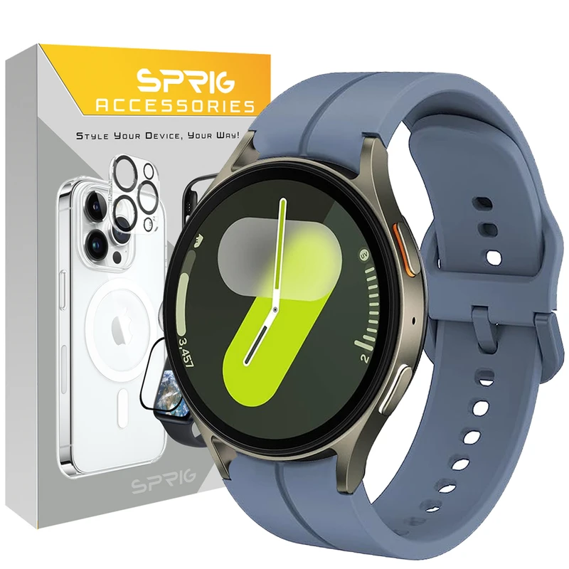 بند اسپریگ مدل Silic Origi مناسب برای ساعت هوشمند سامسونگ Galaxy Watch 7 40mm / Watch 7 44mm / Watch FE 40mm