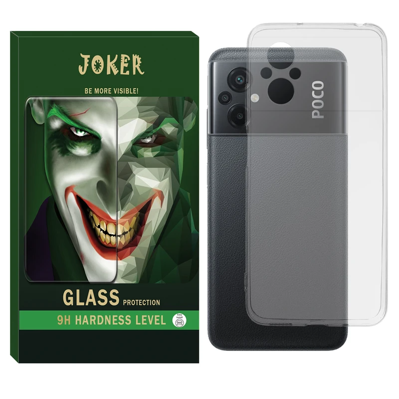 کاور جوکر مدل Clear مناسب برای گوشی موبایل شیائومی Poco M5 4G / M4 5G