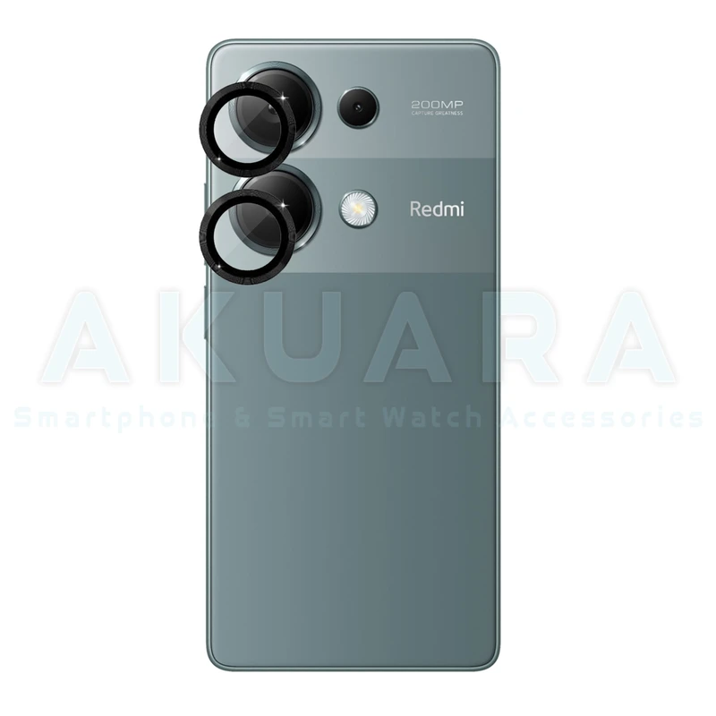 محافظ لنز دوربین رینگی آکوآرا مدل Ring STL مناسب برای گوشی موبایل شیائومی Redmi Note 13 Pro 4G