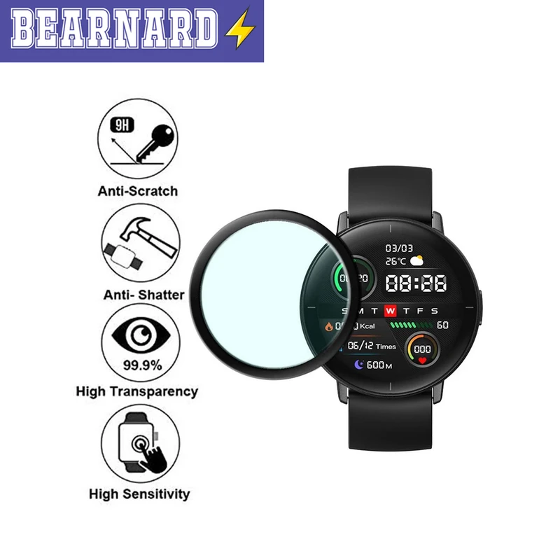 محافظ صفحه نمایش نانو برنارد مدل NBR مناسب برای ساعت هوشمند هوآوی GT3 42mm