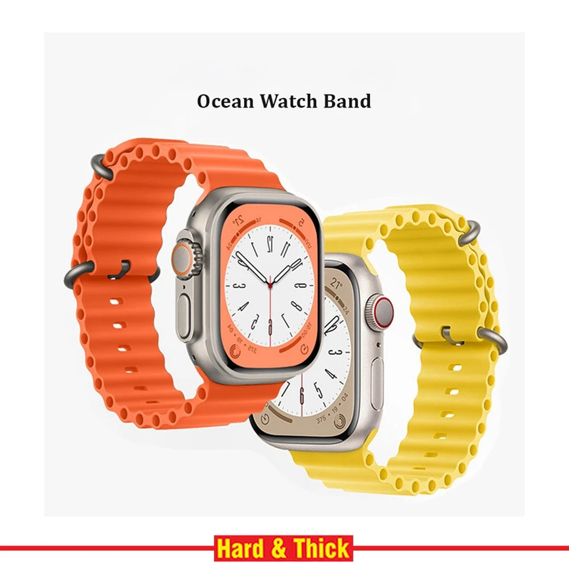 بند هارد اند تیک مدل Ocean مناسب برای ساعت هوشمند ویرفیت BW8 Ultra