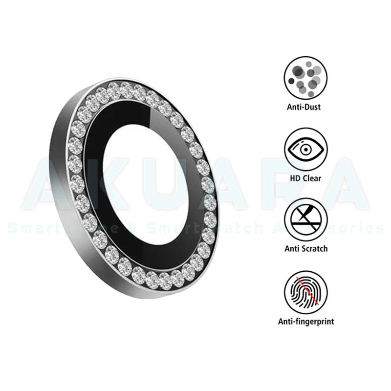 محافظ لنز دوربین رینگی آکوآرا مدل Ring Diamond STL مناسب برای گوشی موبایل شیائومی Poco C65