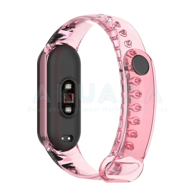 بند آکوآرا مدل Transparence مناسب برای ساعت هوشمند شیائومی Mi Band 6