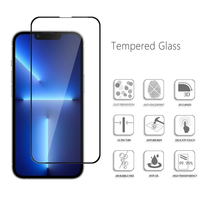 محافظ صفحه نمایش آکوآرا مدل Full AKU مناسب برای گوشی موبایل اپل iPhone X / Xs مجموعه دو عددی