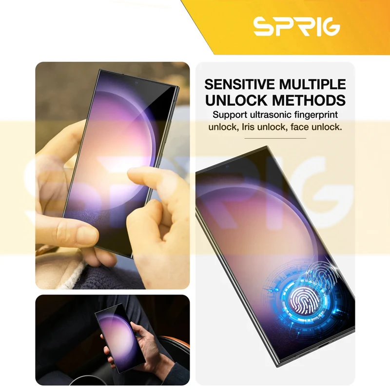 کاور اسپریگ مدل CLFL-Ring مناسب برای گوشی موبایل سامسونگ Galaxy S25 ultra 5G به همراه محافظ صفحه نمایش و محافظ لنز دوربین