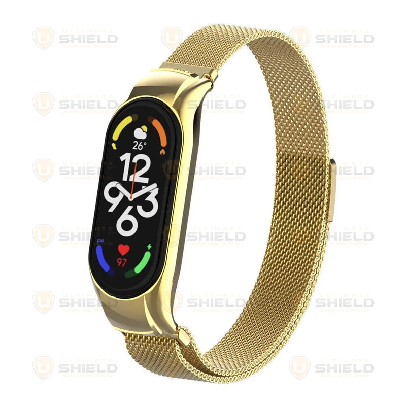 بند آلتیمیت شیلد مدل Milanese UL مناسب برای ساعت هوشمند شیائومی Mi Band 7