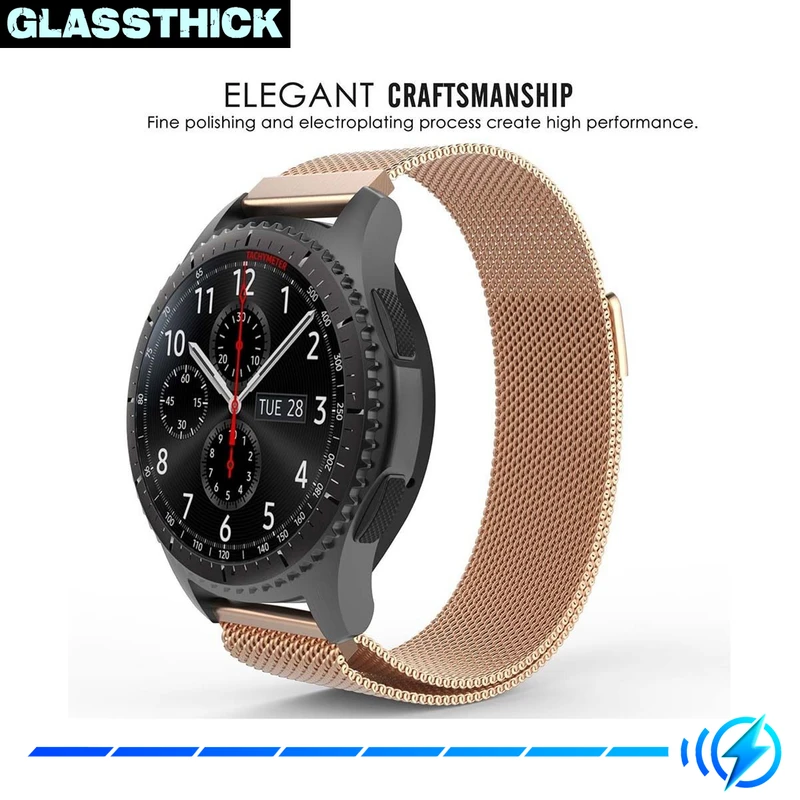 بند گلستیک مدل Milanese مناسب برای ساعت هوشمند سامسونگ Galaxy Watch 5 40mm / Watch 5 44mm