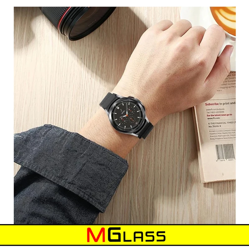 بند ام‌گلس مدل Milanese مناسب برای ساعت هوشمند سامسونگ Galaxy Watch Active / Watch 2 40mm / Watch 2 44mm