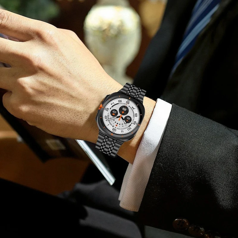 بند نایت مدل 7Row KT مناسب برای ساعت هوشمند سامسونگ Galaxy Watch 7 Ultra 47mm