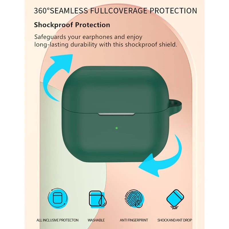 کاور زیرو مدل Silicon-ZR مناسب برای کیس هدفون بی سیم سامسونگ Galaxy Buds 3 / 3 Pro