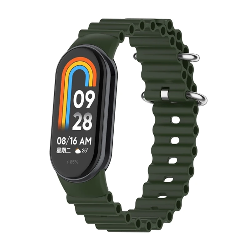 بند برنارد مدل Ocean BR مناسب برای ساعت هوشمند شیائومی Mi band 8