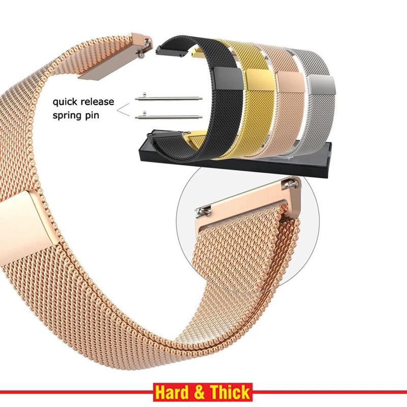 بند هارد اند تیک مدل Milanese مناسب برای ساعت هوشمند سامسونگ Galaxy Watch 3 41mm / Watch 4 40mm / Watch 4 42mm / Watch 4 44mm / Watch 4 46mm