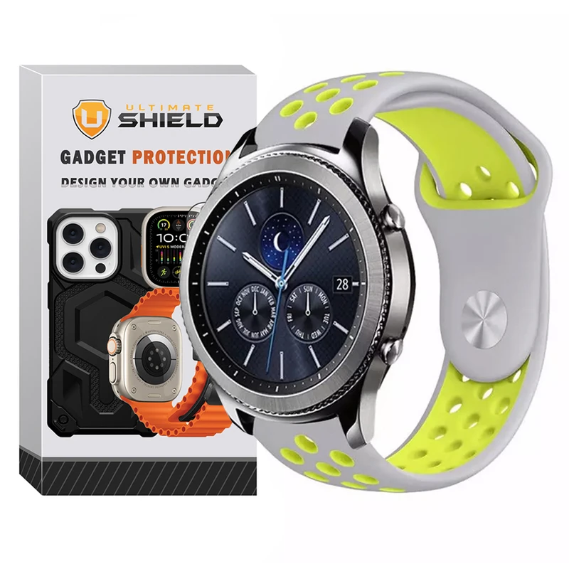 بند آلتیمیت شیلد مدل NK_SIC UL TW مناسب برای ساعت هوشمند سامسونگ Galaxy Gear S3 Frontier Sm-R760 / Neo R381 / Live 382