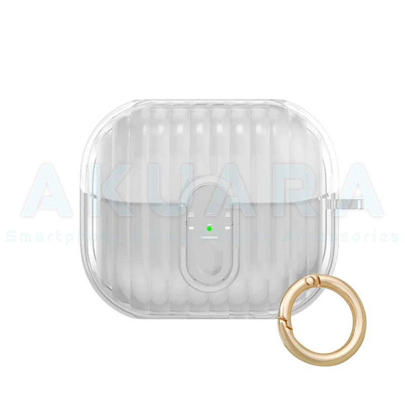 کاور آکوآرا مدل Stripy مناسب برای کیس هدفون بی سیم سامسونگ Galaxy Buds 3 / 3 Pro