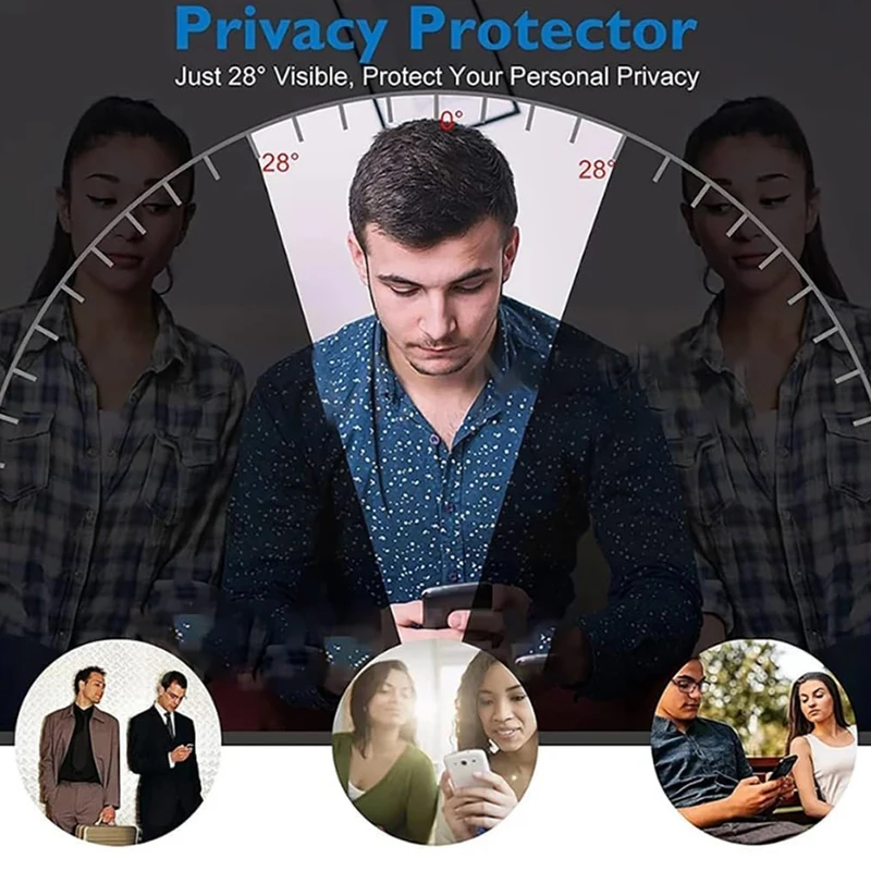 محافظ صفحه نمایش حریم شخصی اسپریگ مدل PVC_SPG1 مناسب برای گوشی موبایل شیائومی Poco X7 Pro