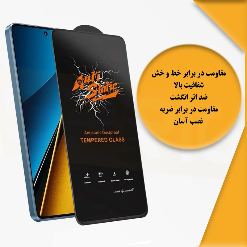 محافظ صفحه نمایش اسپریگ مدل 360-Antistatic-Ring-Protection مناسب برای گوشی موبایل سامسونگ Galaxy A56 به همراه محافظ پشت و محافظ لنز