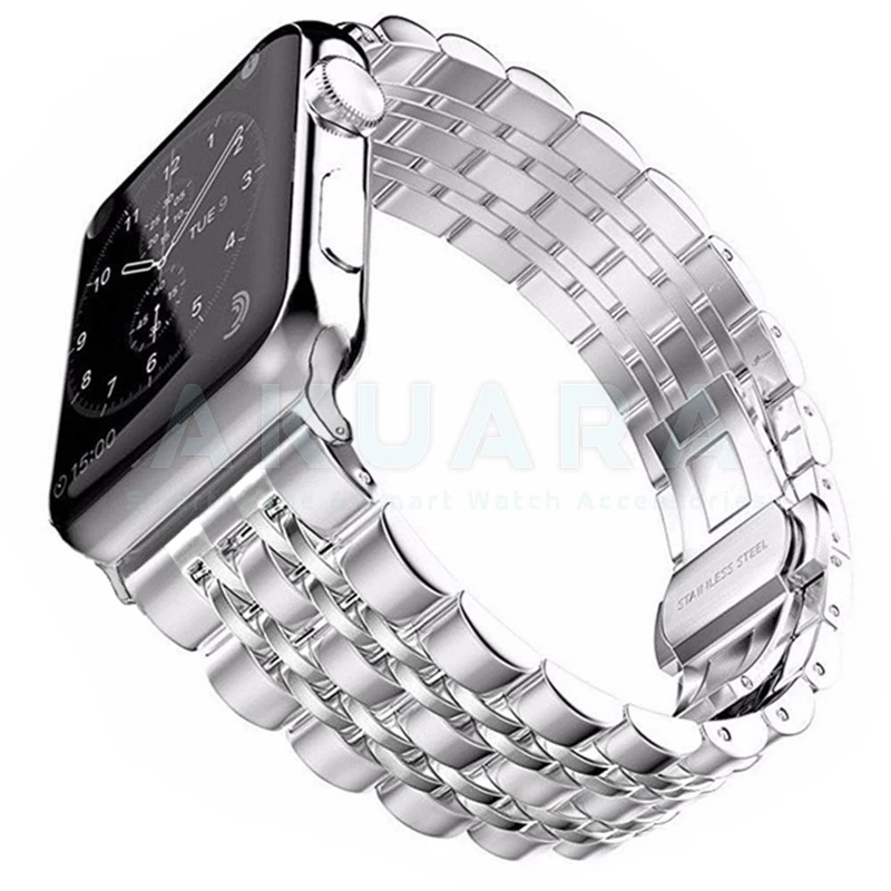 بند آکوآرا مدل 7Bead مناسب برای اپل واچ Series 10 42mm Aluminum