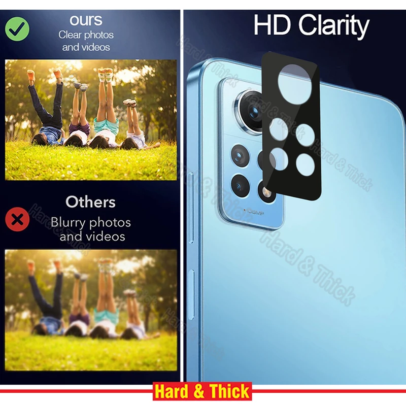 محافظ لنز دوربین هارد اند تیک مدل 3D-HT مناسب برای گوشی موبایل شیائومی Redmi Note 12 Pro 4G