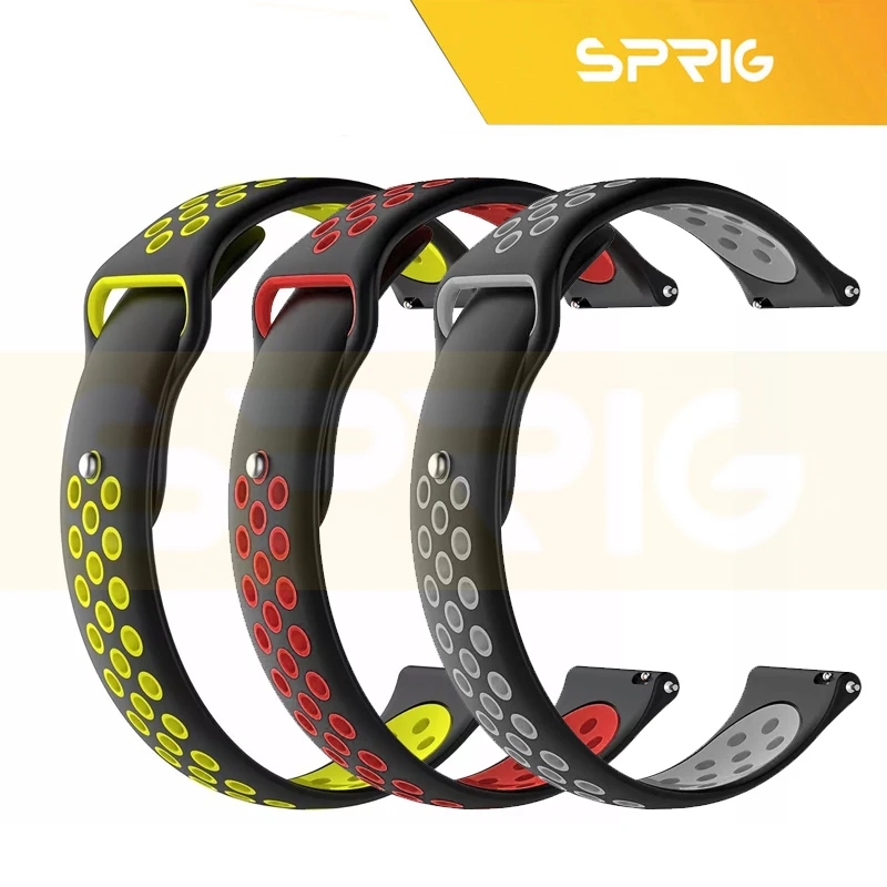 بند اسپریگ مدل NK Sport مناسب برای ساعت هوشمند سامسونگ Watch 3 size 41mm / Galaxy Watch 4 40mm / watch 4 42mm / watch 4 44mm / watch 4 46mm