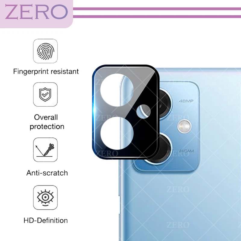 محافظ لنز دوربین زیرو مدل 3D-ZR مناسب برای گوشی موبایل شیائومی Redmi Note 12 5G